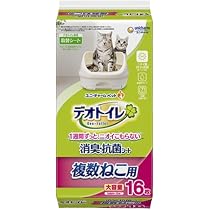 Amazon | 【ケース販売】1週間消臭・抗菌デオトイレ飛び散らない緑茶